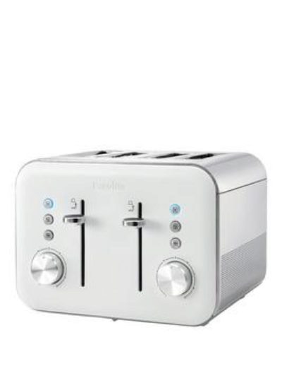 Breville Vtt687 High Gloss White 4-Slice Toaster